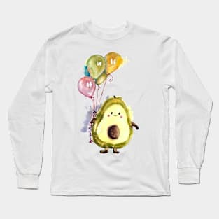 Avocado balloons Long Sleeve T-Shirt